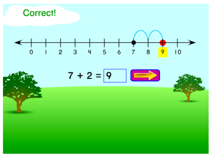 numberline  game