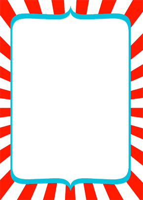 Doctor Seuss inspired Free Frame